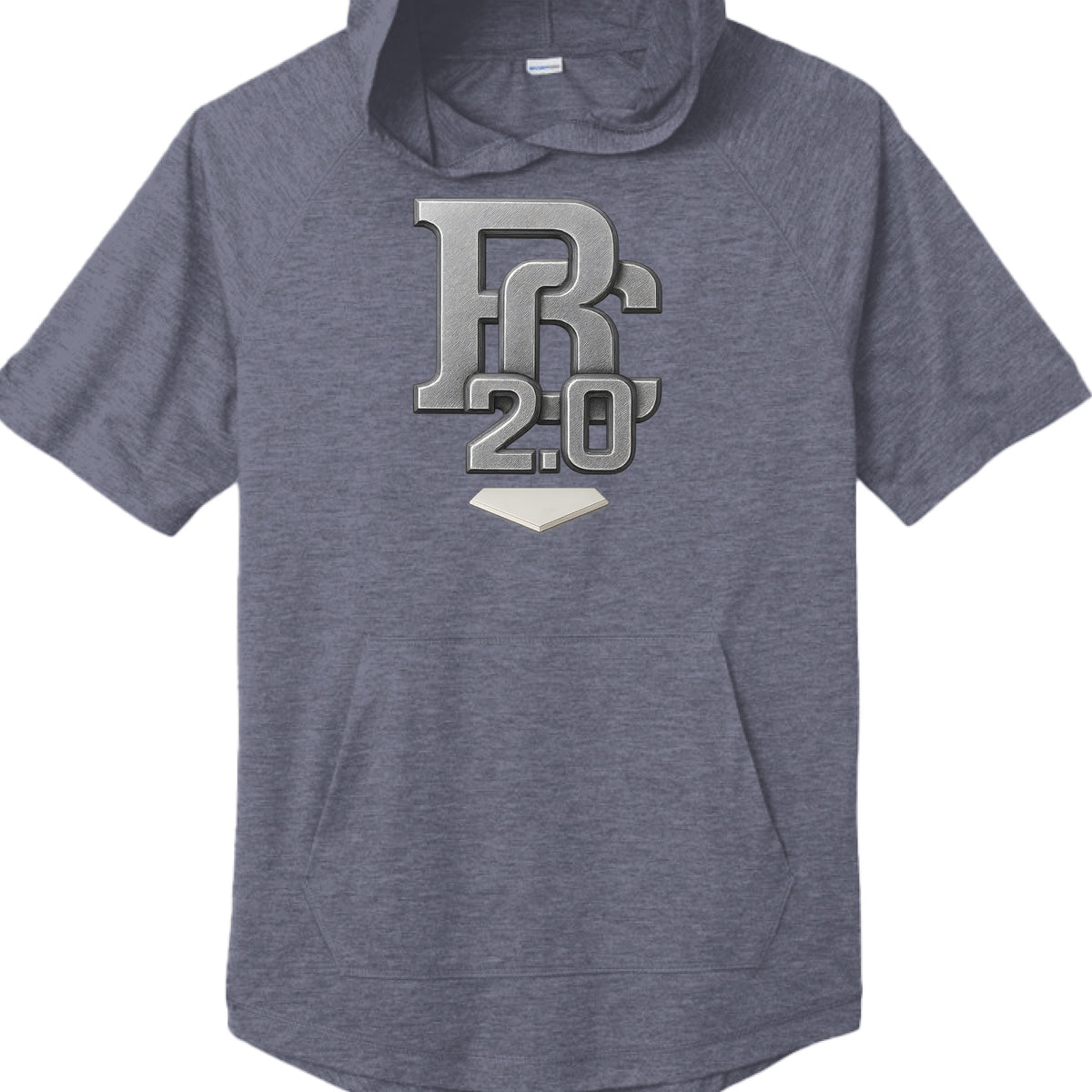 True Navy Hthr - FRONT