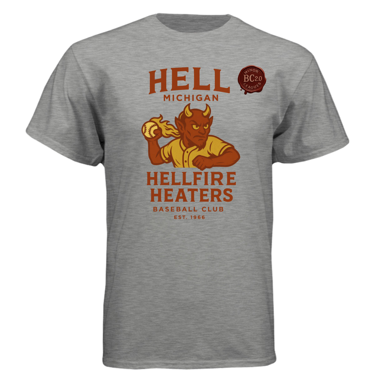 Dark Heather Grey (60/40) - FRONT