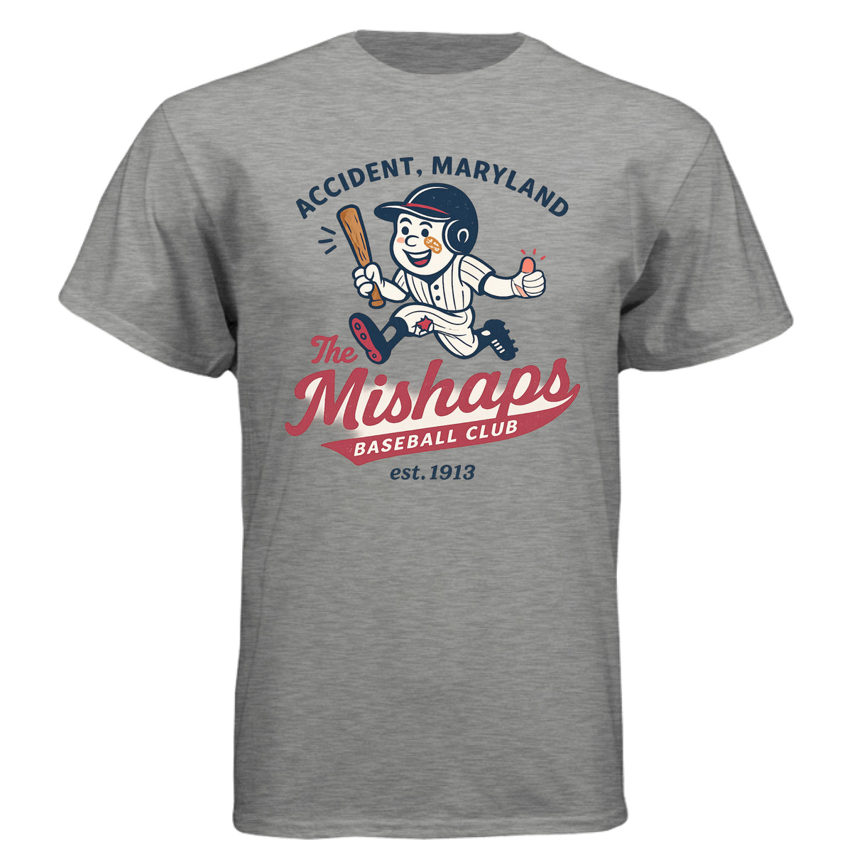 Dark Heather Grey (60/40) - FRONT