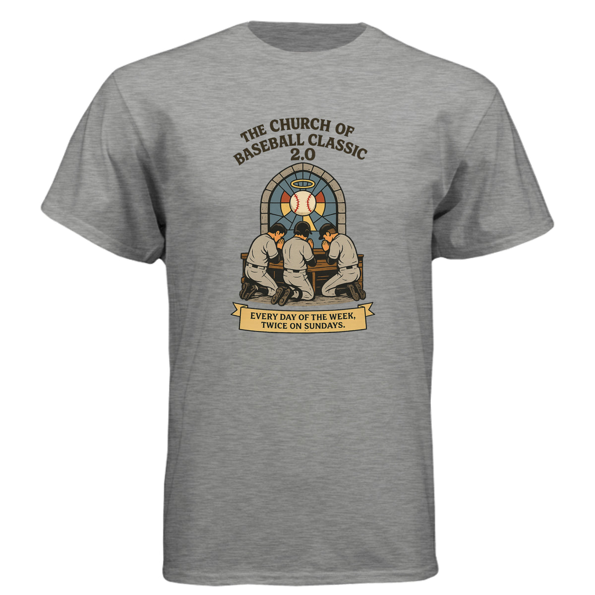 Dark Heather Grey (60/40) - FRONT